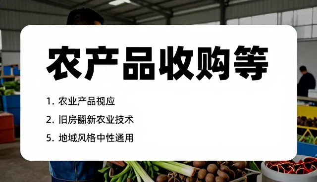 农产品供应种植技术指导怎么做得更稳:仓储保鲜一线经验